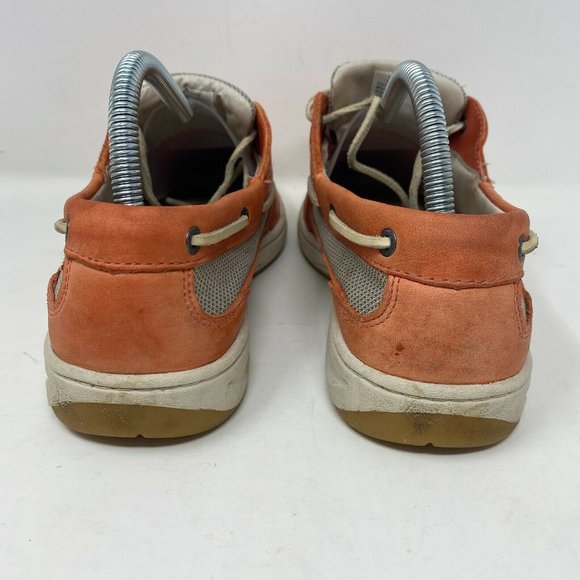 L.L. Bean Women’s Brown Suede Boat Shoes Size 9M | Casual Moc Toe Loafers - Picture 5 of 7